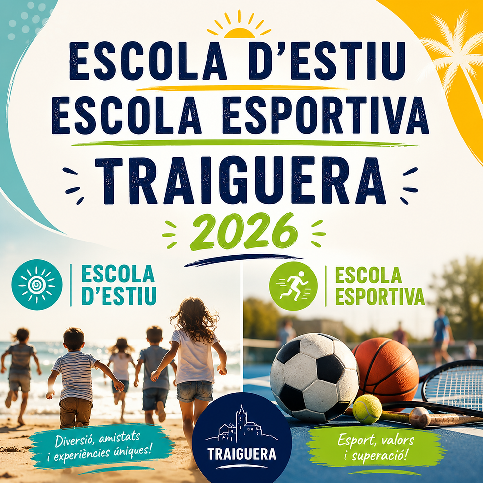 ESCOLA D'ESTIU - ESCOLA ESPORTIVA TRAIGUERA
