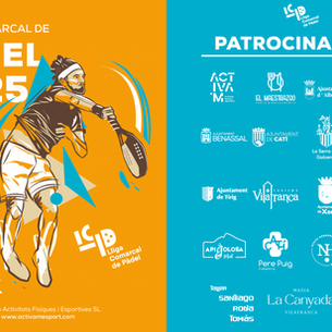 La pròxima setmana s’inicia la primera edició de la Lliga Comarcal de Pàdel