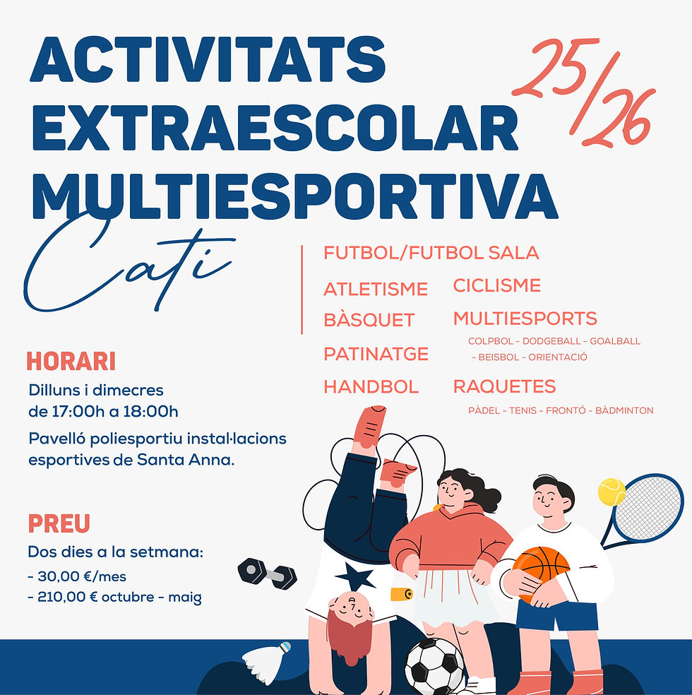 ACTIVITAT EXTRAESCOLAR MULTIESPORTIVA 25/26