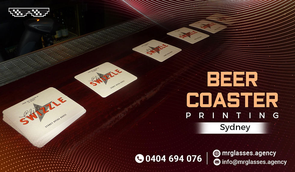 Businesses That Can Gain the Most from Beer Coaster Printing