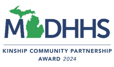 kinship community partnership award logo