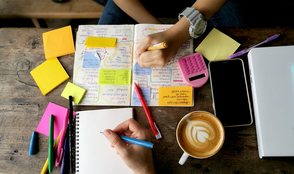 students doing research, UX Writing, Content writing