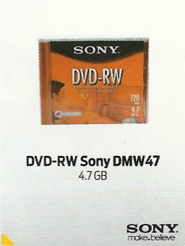 DVD -RW Sony
