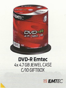 Torre DVD -R Emtec