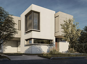 Fachada frontal de casa