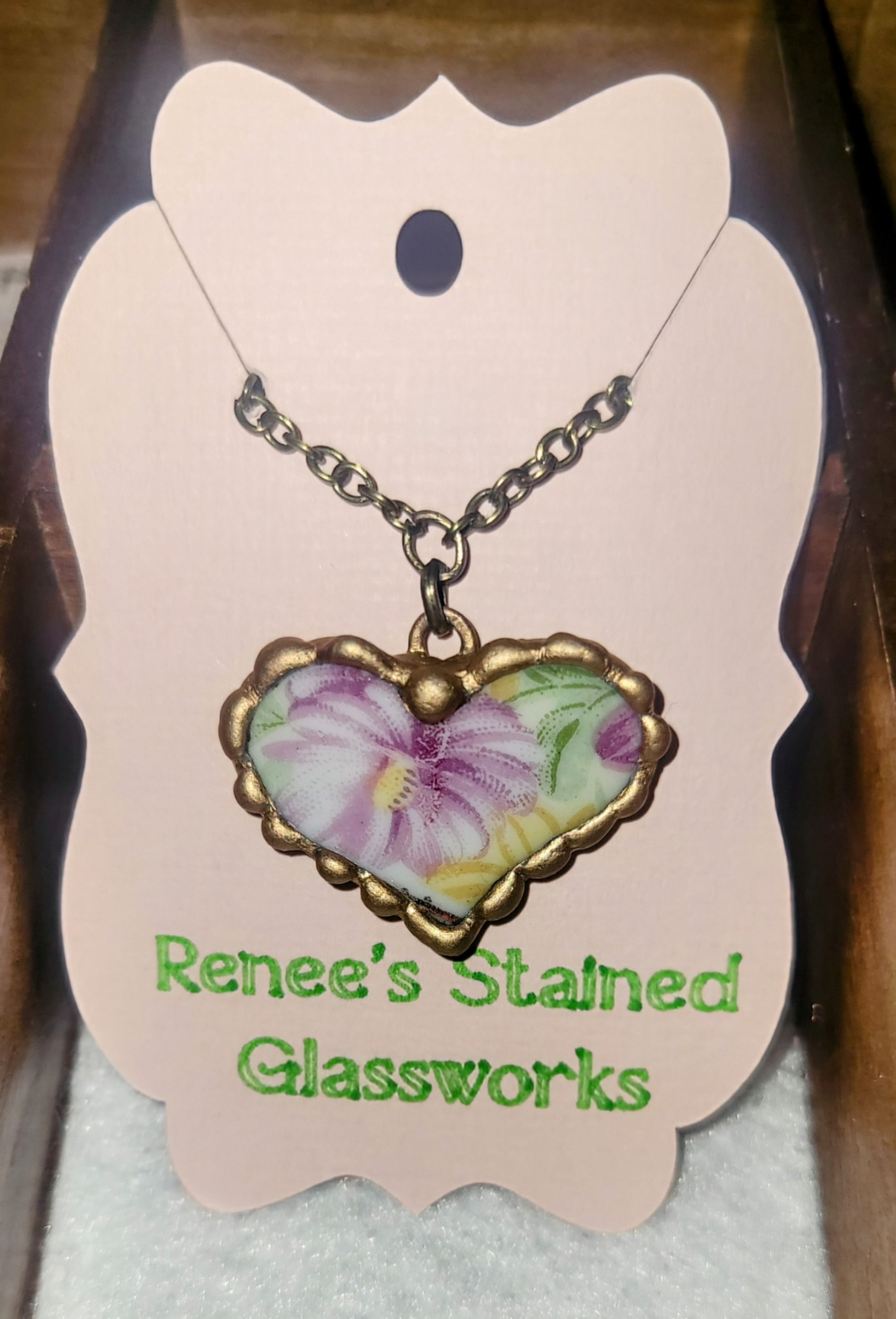 Porcelain Hearts Made From A Tea Cup