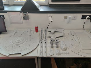 Enterprise NX01 4 Foot Main PArts