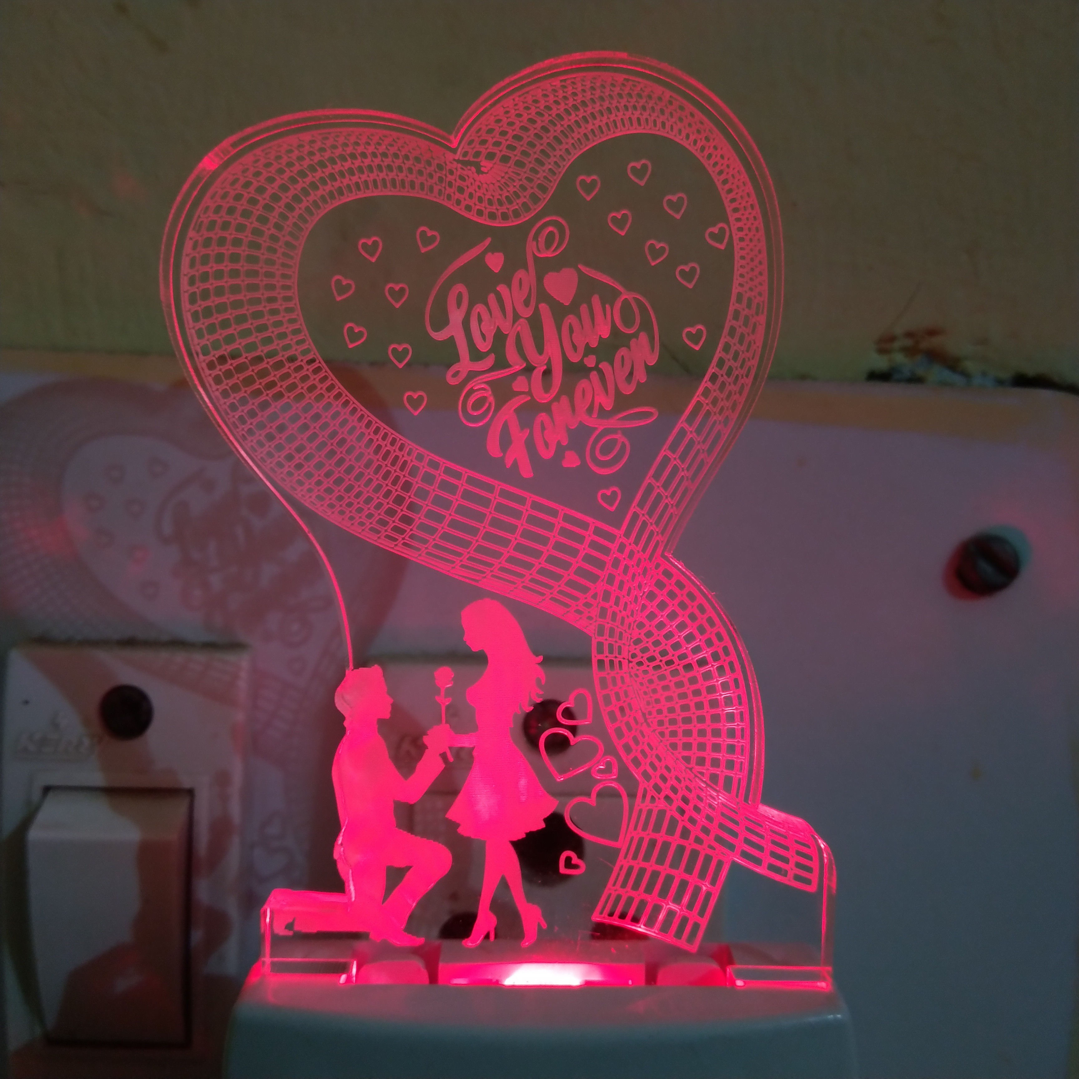 Gunnu Decoration Lamp, Message Pills, Wall Hanging, Showpiece Gift Set