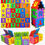 Thumbnail: Kiddie Castle 36 Tiles Kids Puzzle Mats ABCD (Multicolor)