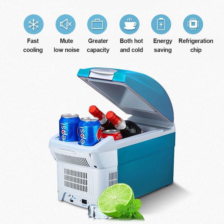 Thumbnail: Mini 7.5L 12V Portable Car Refrigerator