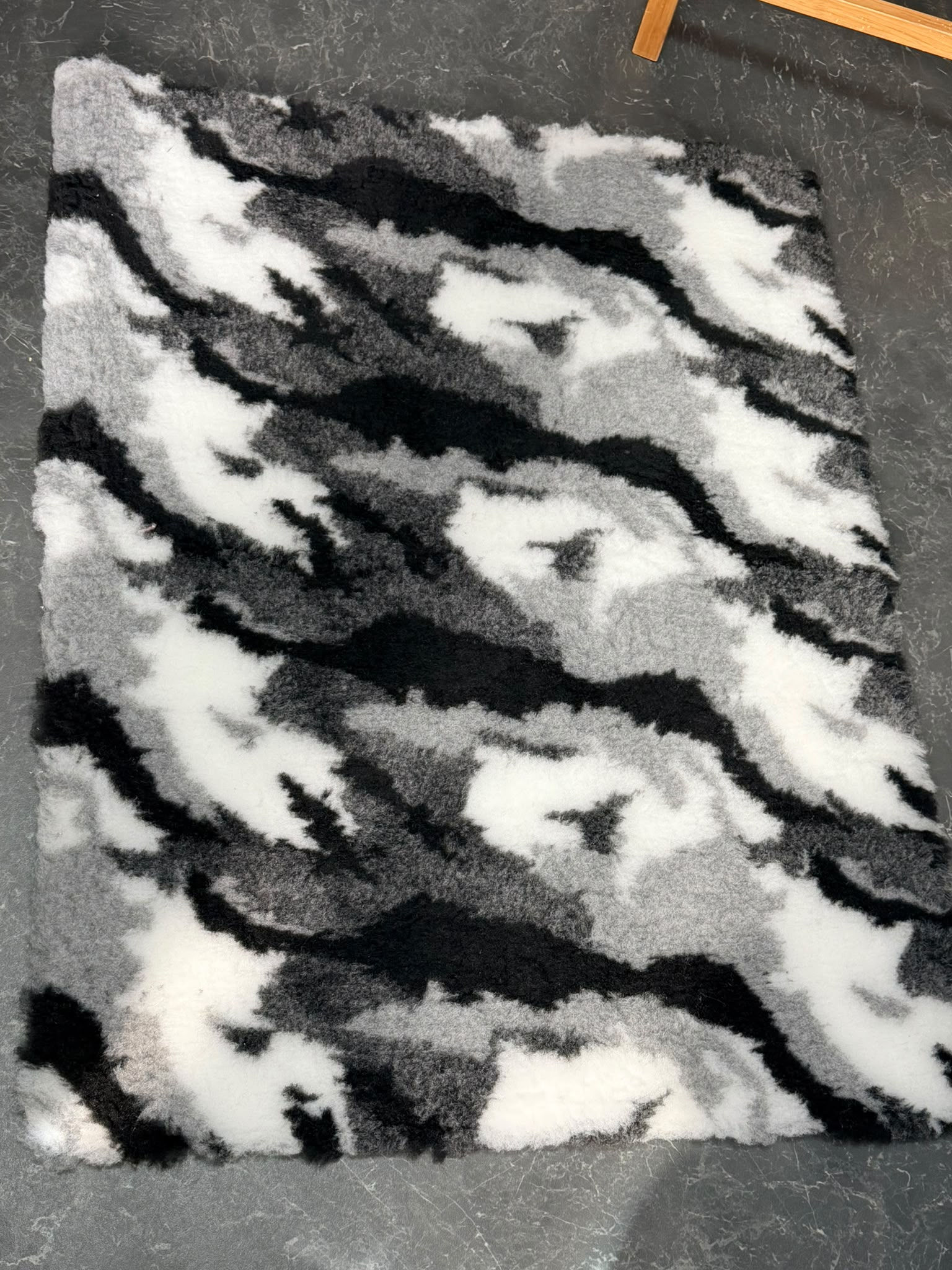 Tapis Vetbed militaire gris