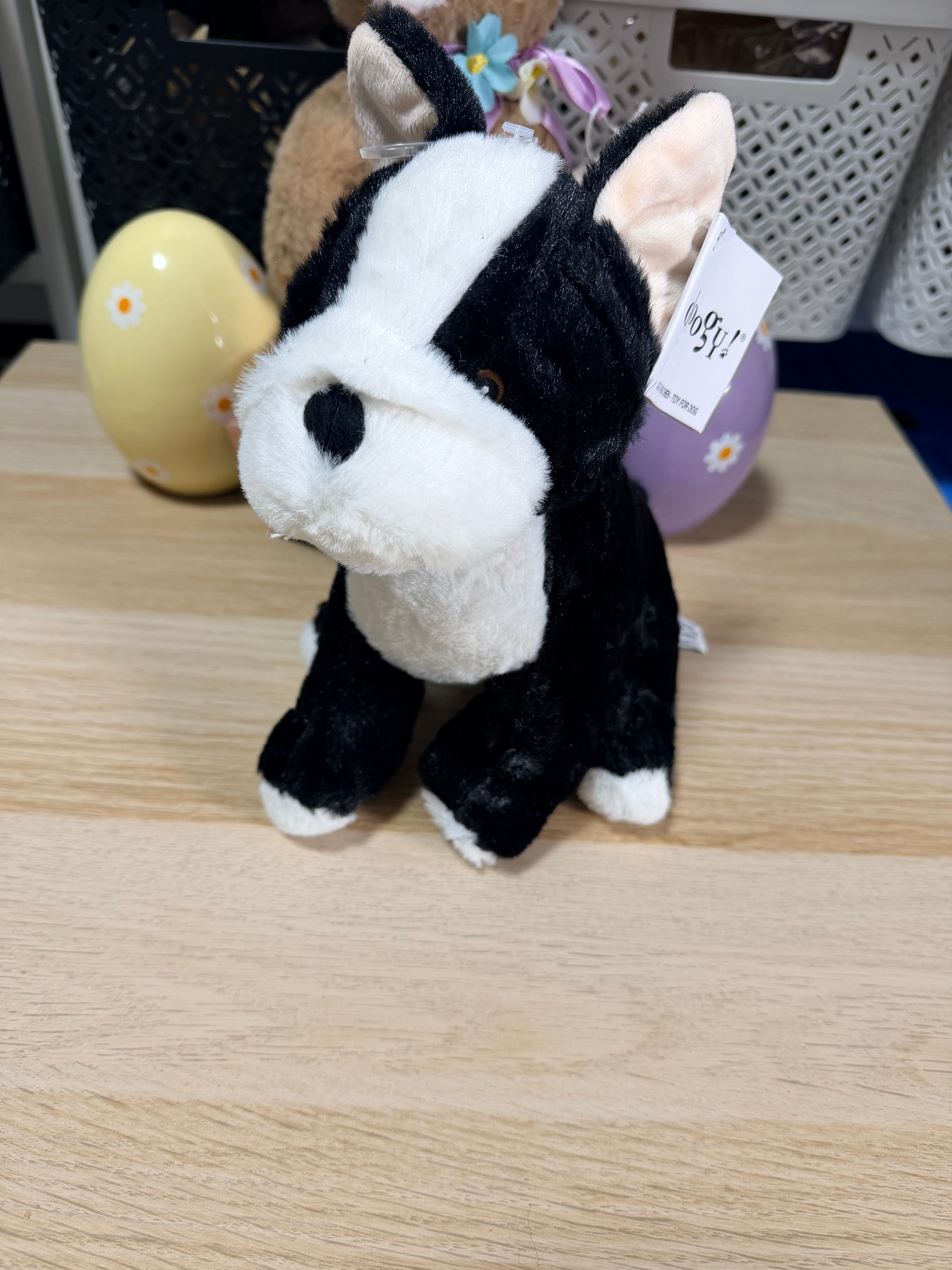 Peluche Boston terrier 