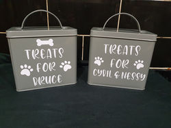 Pet Treat Tins