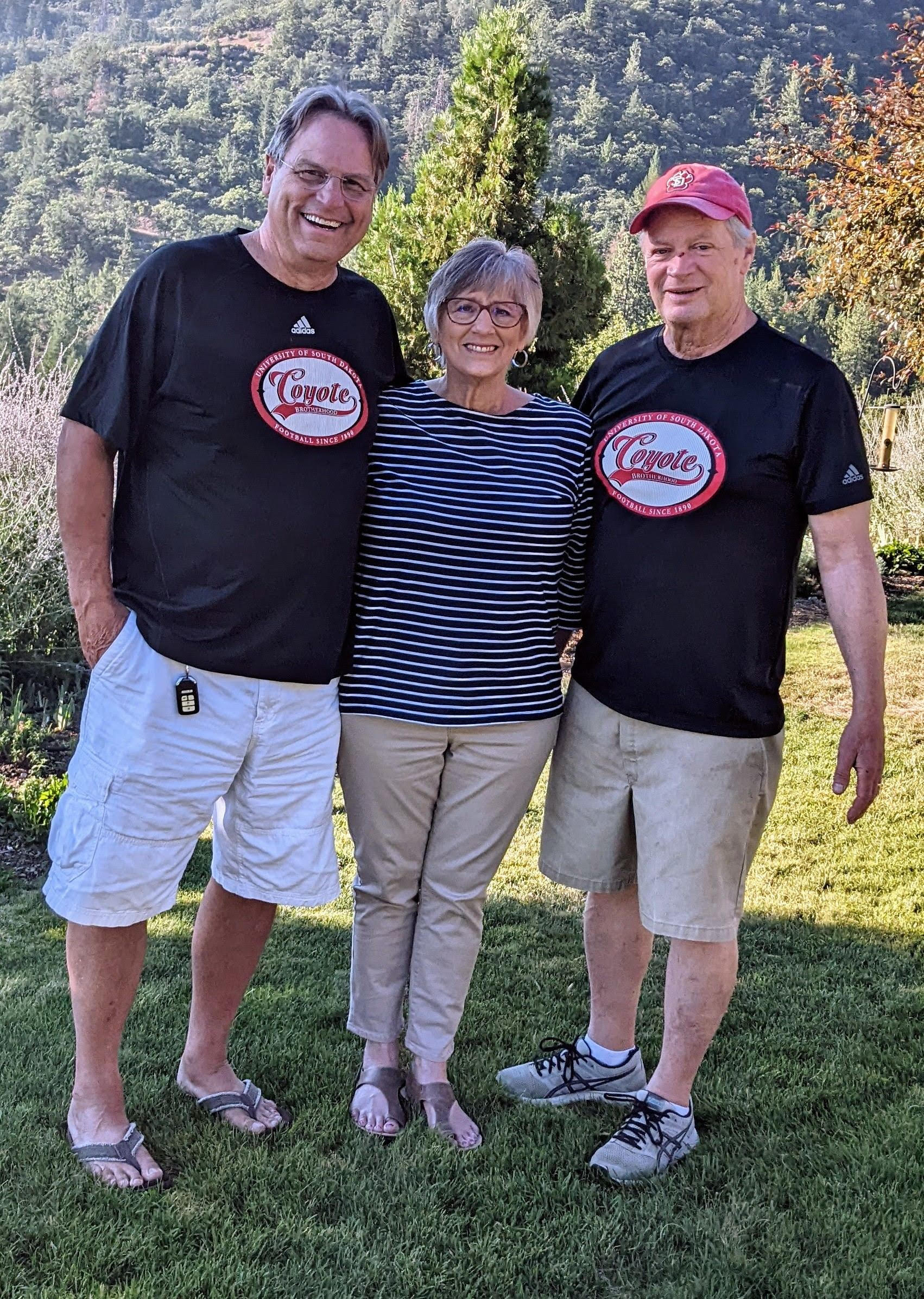 Mark, Lori and Joe in California
