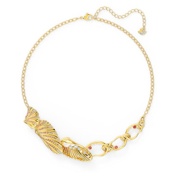 Shell necklace Shell, Multicoloured, Gold-tone plated