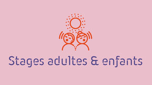 Présentation des différents stages pour les adultes et pour les enfants