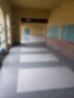 UPC hallway floor