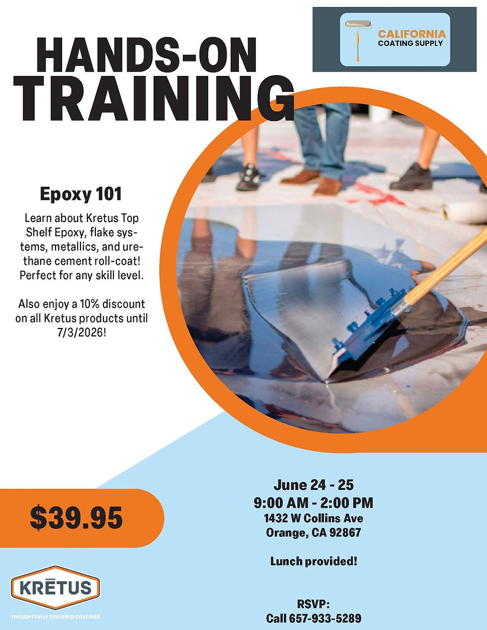 Epoxy 101: California Coating Supply