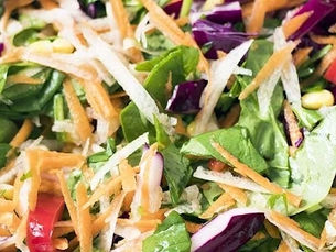 Nicole's Rainbow Garden Salad