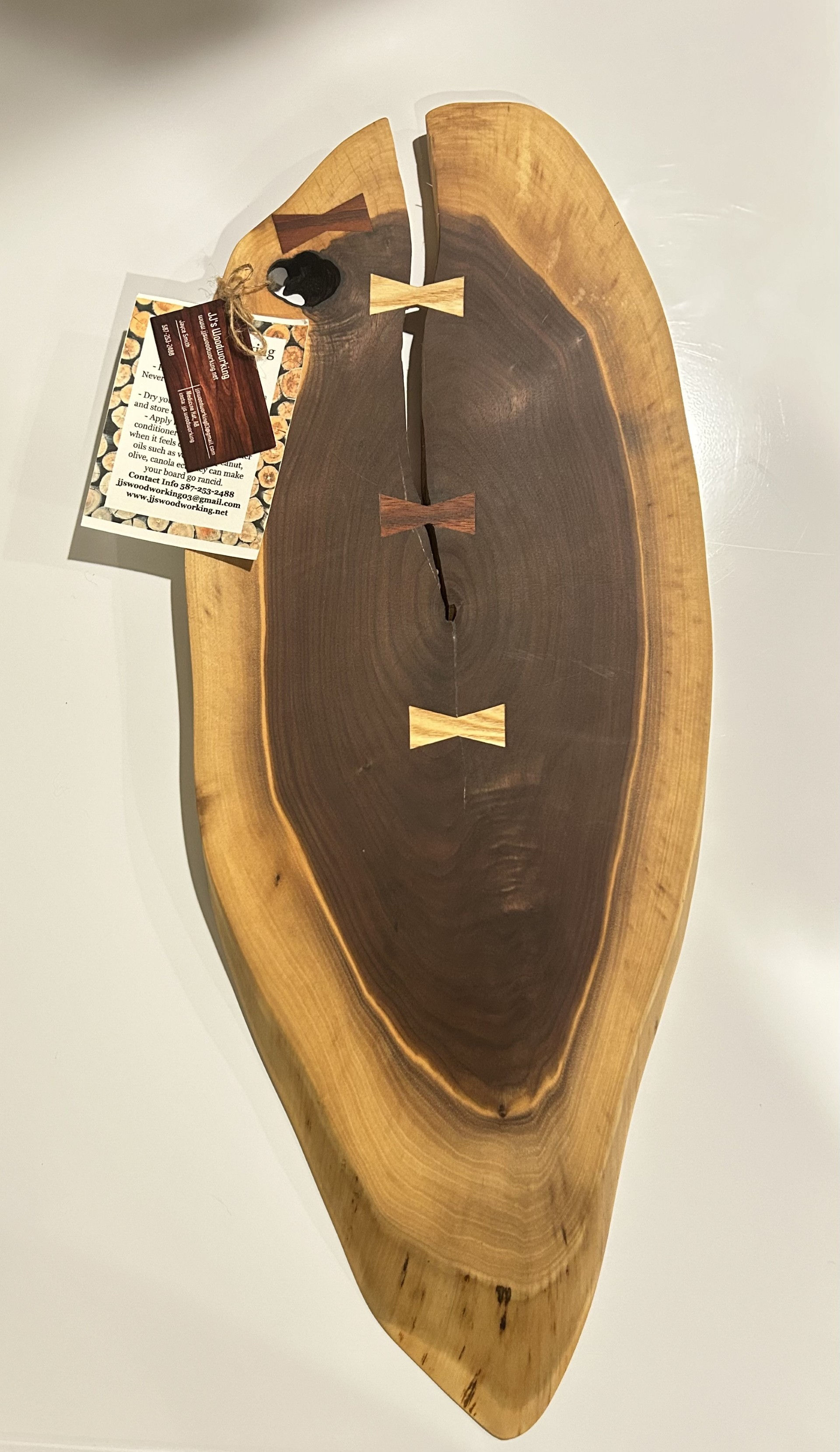 0038 Large Walnut Cookie with Bowties