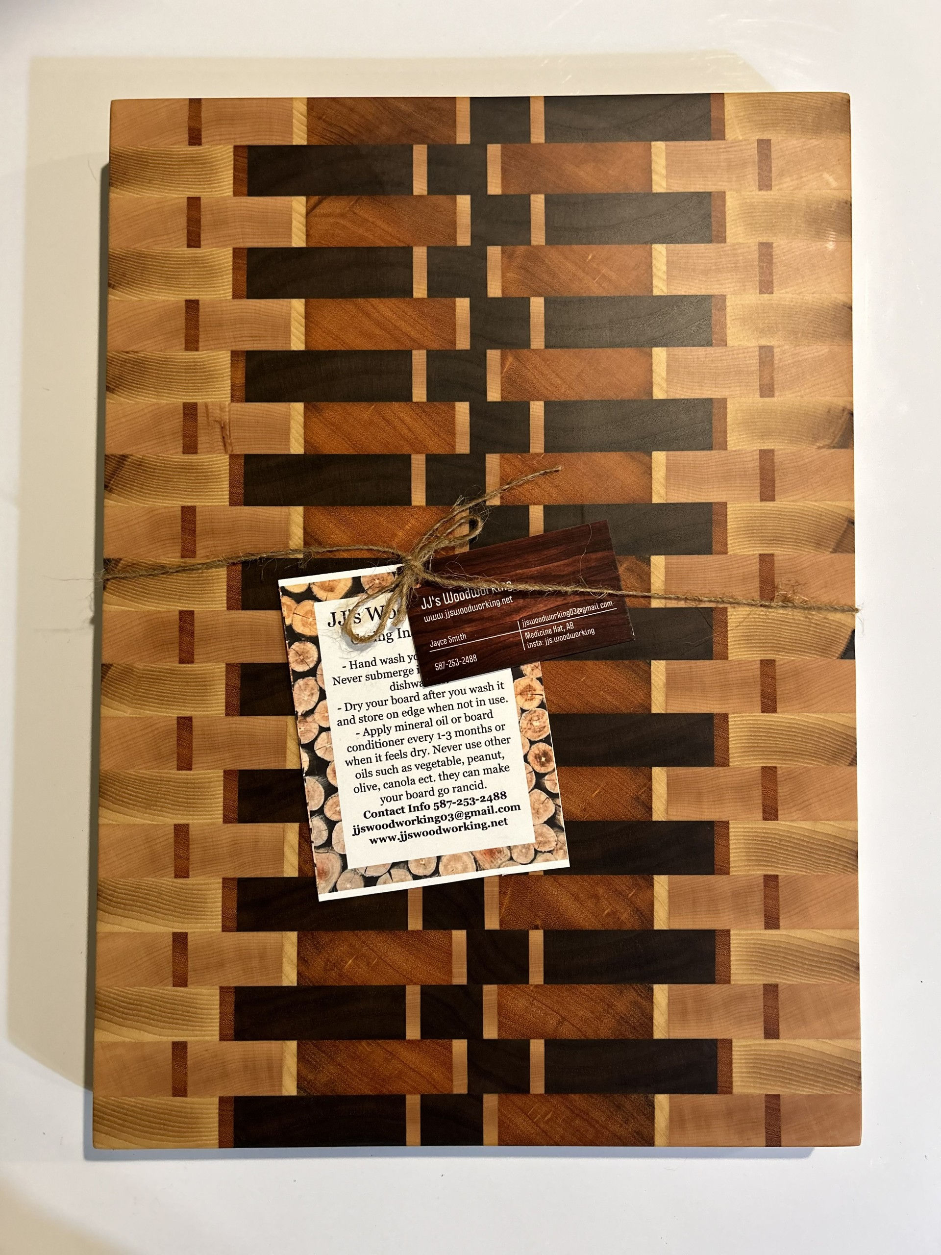 0001 Endgrain Cutting Board
