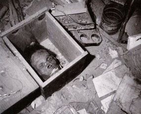 Ed Gein kept and also made trophies out of his victims body parts,he even made lamps out of skin.