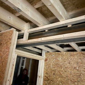 A room being renovated
