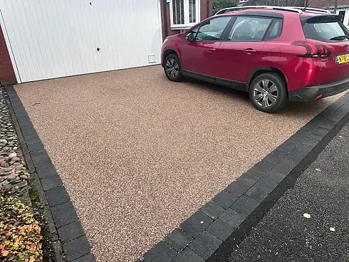 Resin driveway
