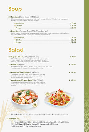 Menu 3 thai kitchen