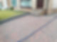 Close-up view of a paved driveway
