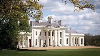 Front view of Hylands House