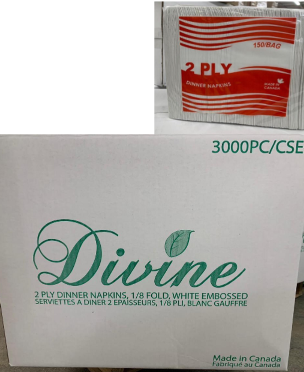 Divine 2 Ply Dinner Napkin