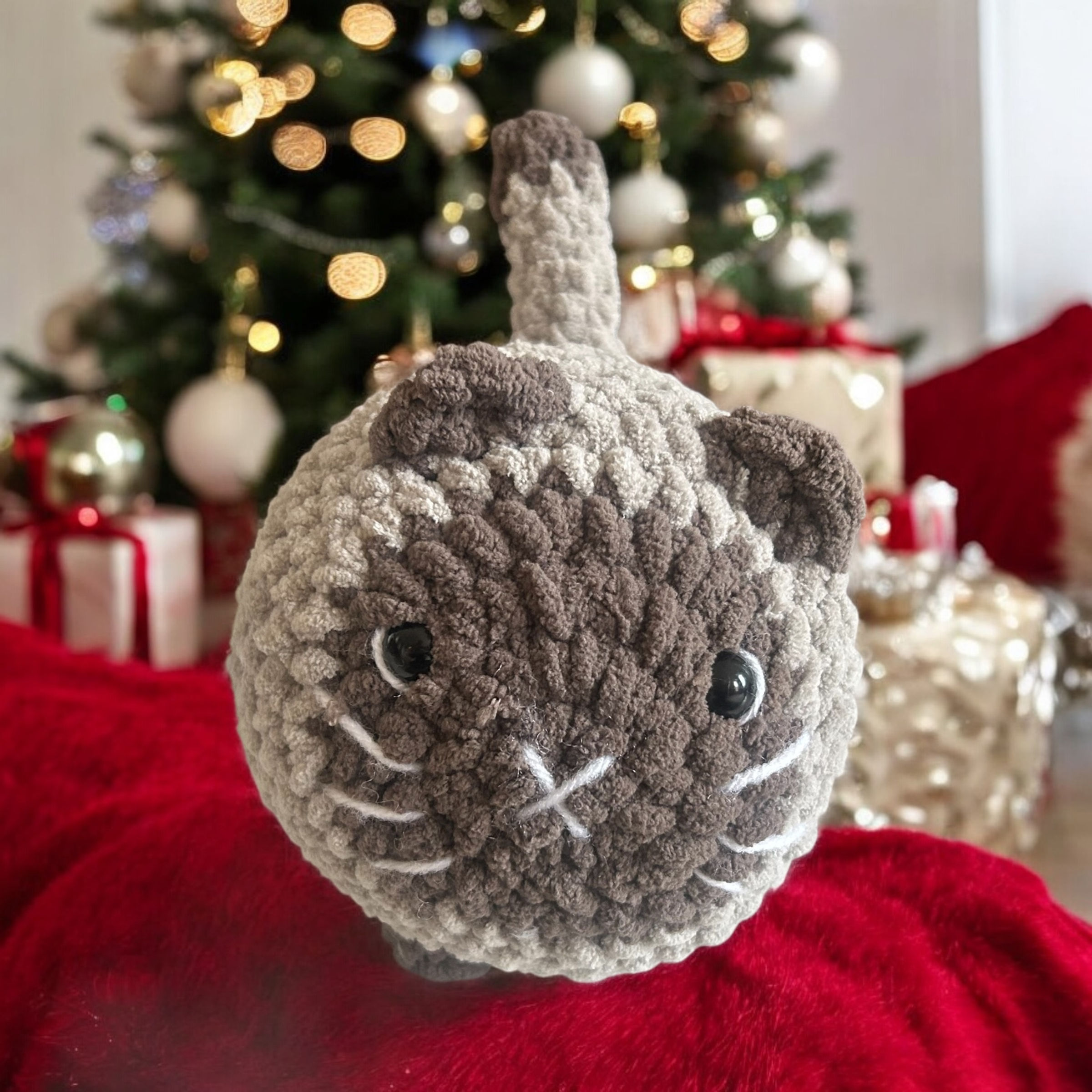 Loaf Siamese Cat Plushie 