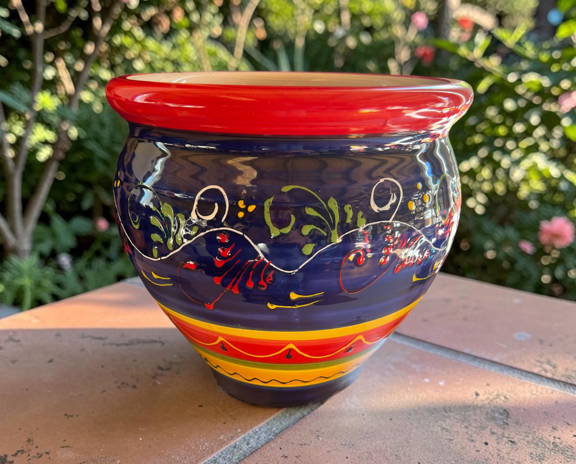 Coco Planter - Azul