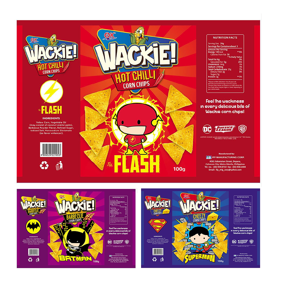 Wackie Cornchips - JL Packaging