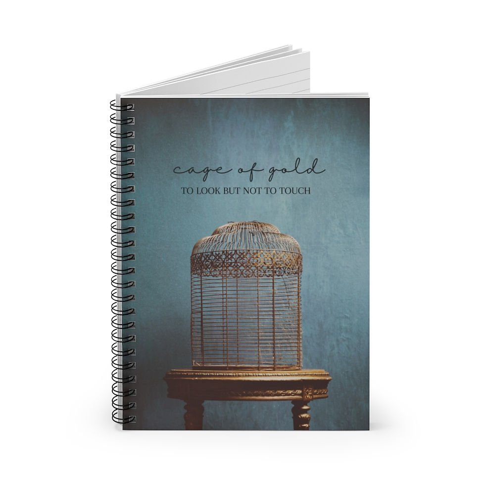 Thumbnail: "Cage of Gold" Notebook