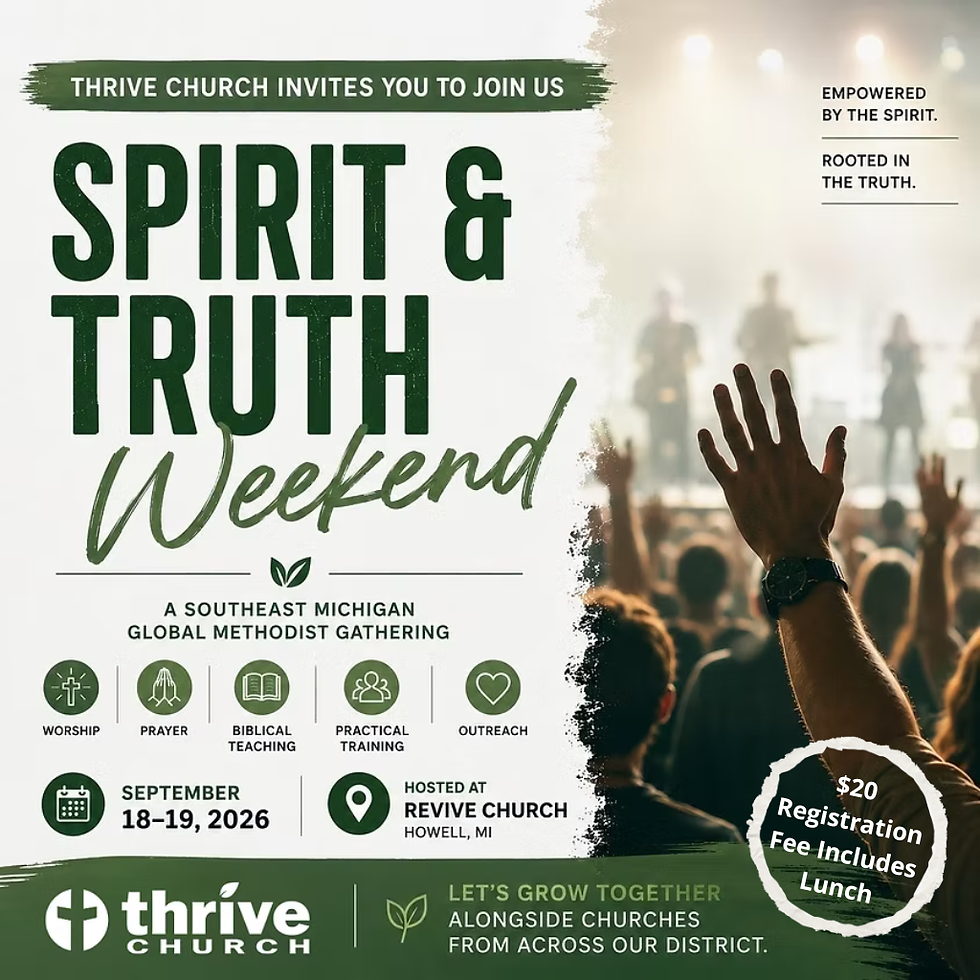 🙌 Spirit & Truth Weekend