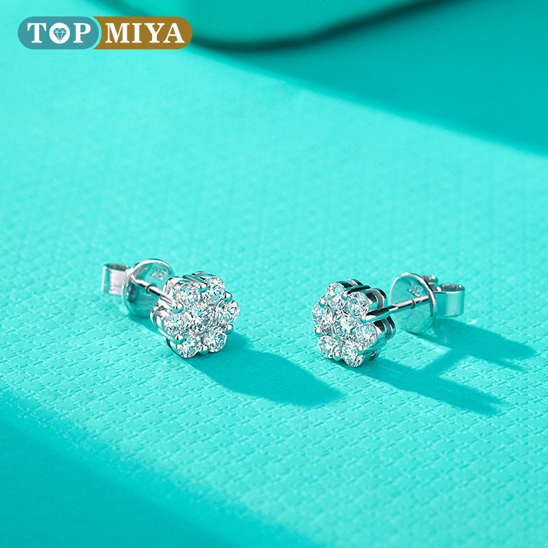 Thumbnail: Petal-encrusted earrings