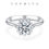 Thumbnail: Round Lab-Grown Diamond Snowflake Engagement Ring