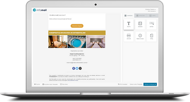 InfoMail - CRM, mala direta e email marketing para hoteis