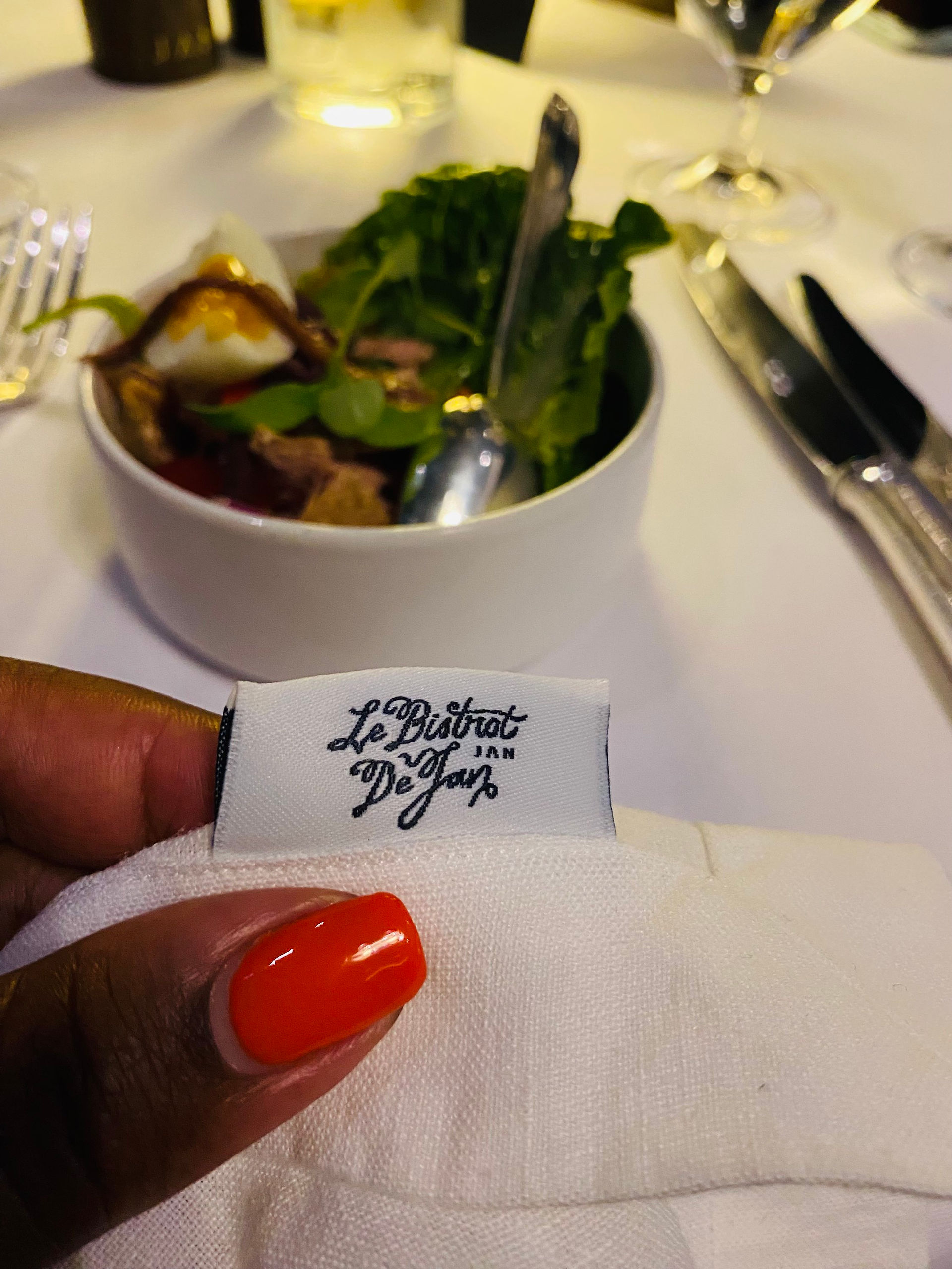 Tablecloth branding