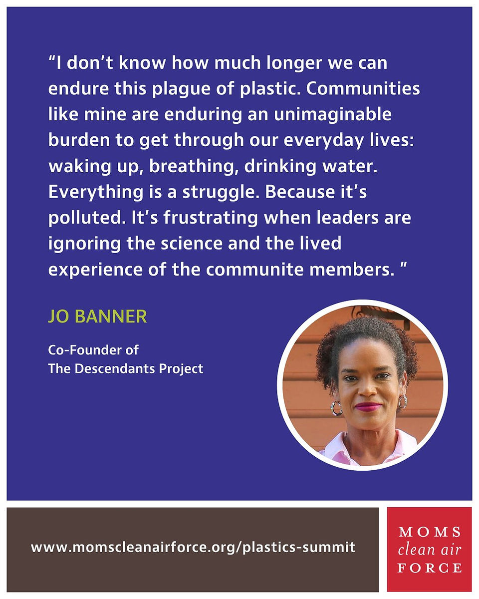 Moms Clean Air Force Annual Summit on Plastics: A Health Crisis in Plain Sight (Livestream) https://www.youtube.com/watch?v=KFffa70LJEc&t=10306s April 3, 2025 summit details: https://www.momscleanairforce.org/2025-plastics-summit/