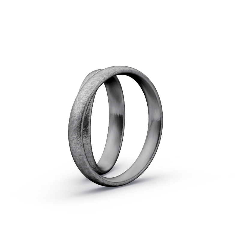 Miniaturbild: Trauringe TL8508 - Tantal (Eismatt) | 999er Tantal Ring