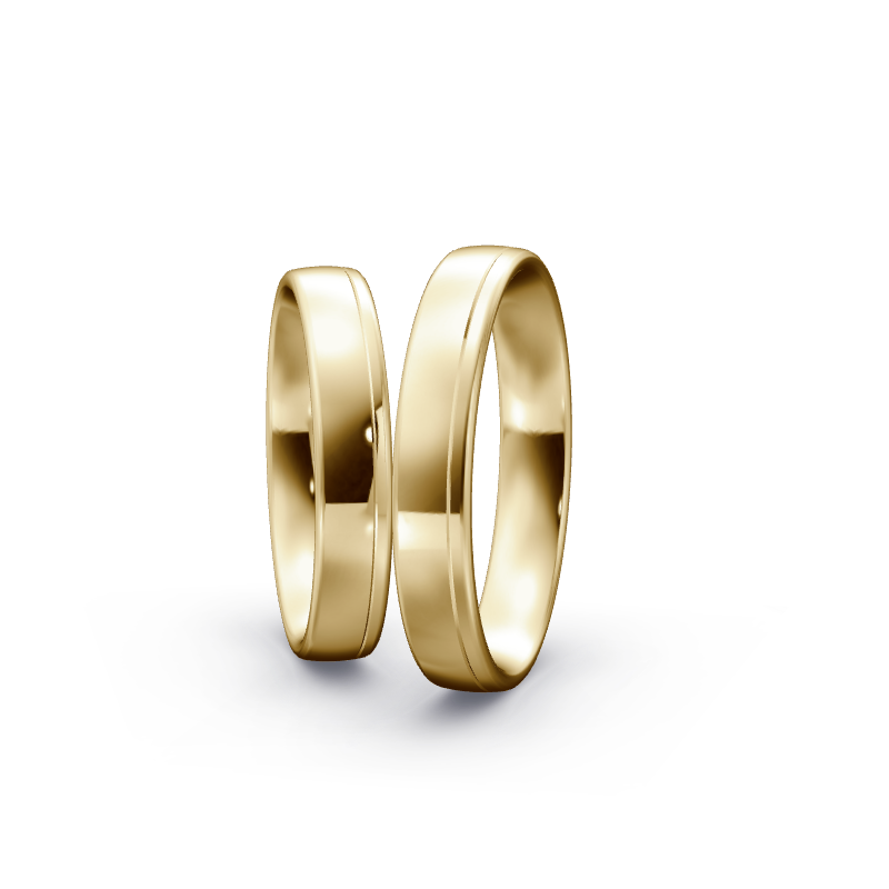 Miniaturbild: Trauringe TL7111 - Gelbgold (Poliert) | Eheringe aus Gold