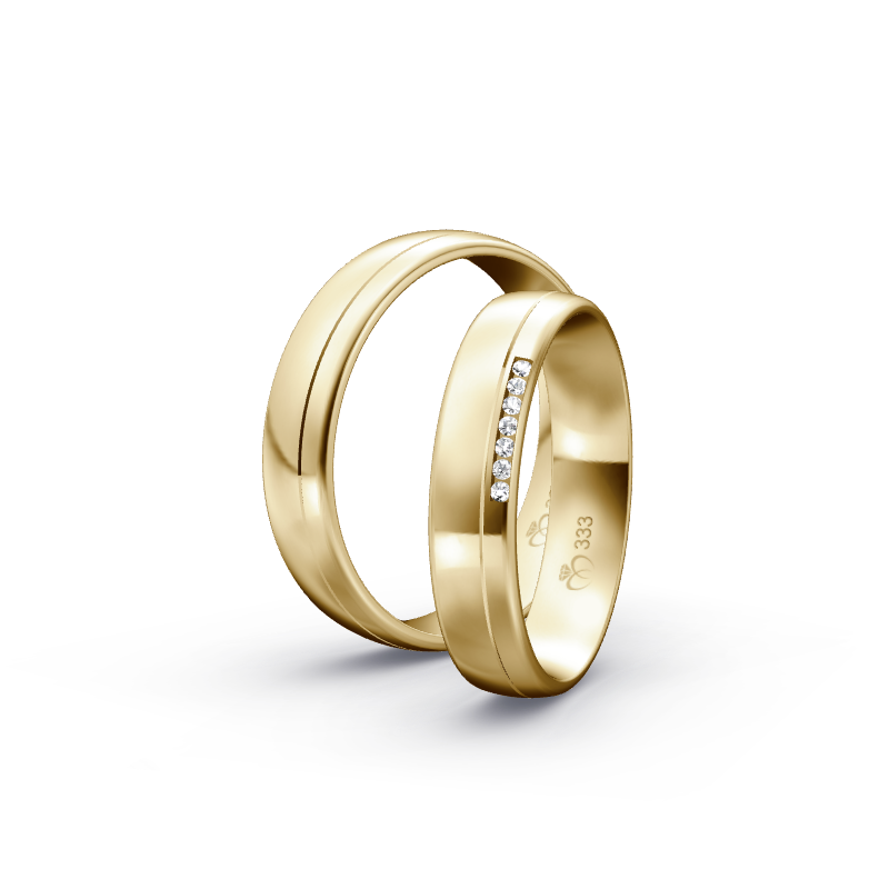 Miniaturbild: Trauringe TL3462 - Gelbgold (Poliert) | Eheringe aus Gold