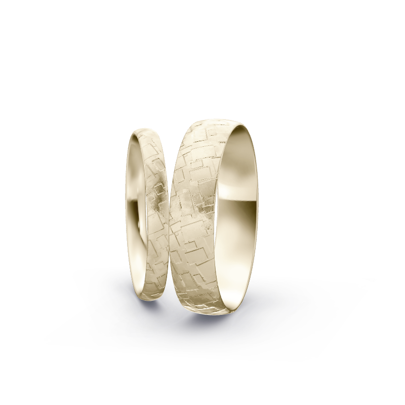 Miniaturbild: Trauringe TL7534 - Chamois (Altweißgold)