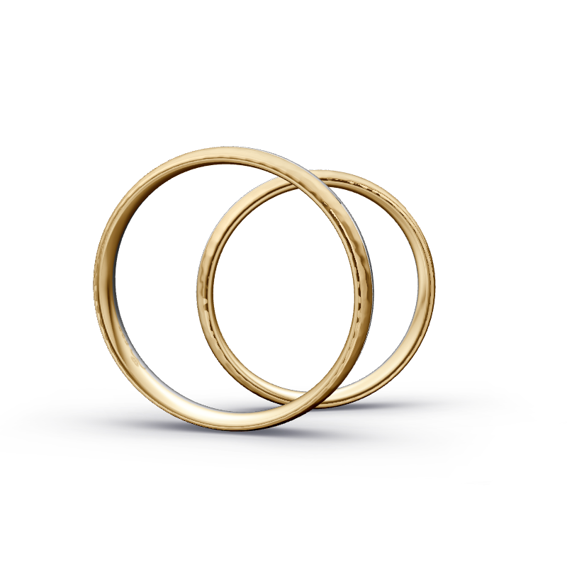 Miniaturbild: Trauringe TL3826 - Gelbgold/Weißgold