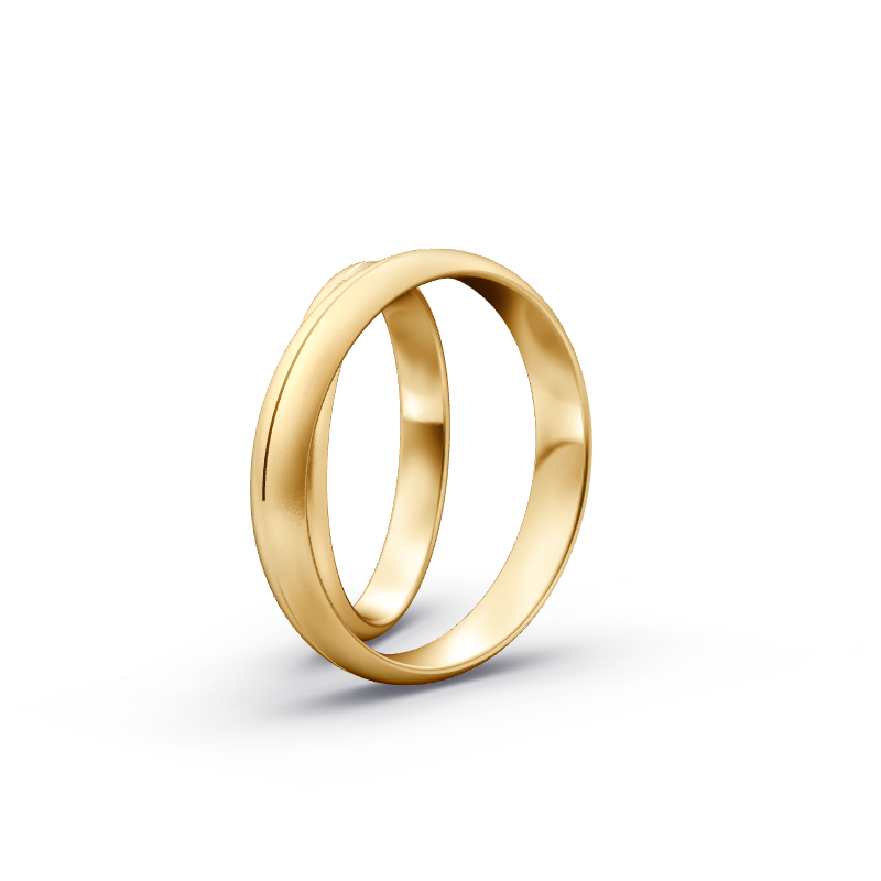 Miniaturbild: Trauringe TL9345 - Sattgelb-Gold