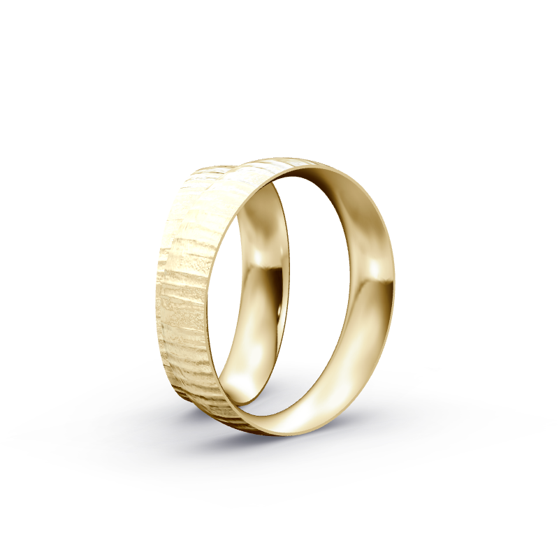 Miniaturbild: Trauringe TL8962 - Gelbgold (Relief) | Eheringe aus Gold