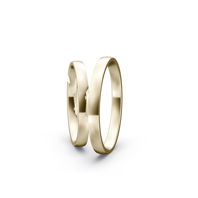 Miniaturbild: Trauringe TL9116 - Chamois (Altweißgold)